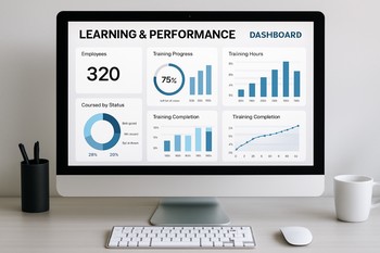 Dashboard screen tracking catalog data quality metrics